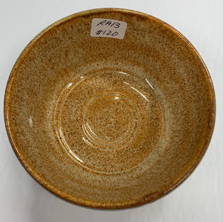 Pottery Bowl 120 - TOP VIEW