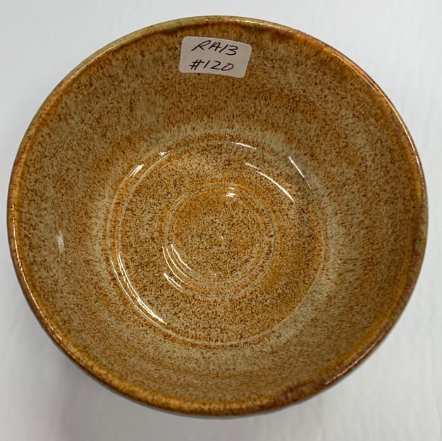 Pottery Bowl 120 - TOP VIEW