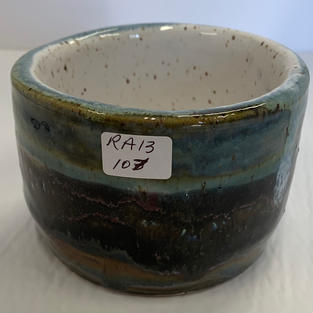 Pottery Bowl #107 - SIDE VIEW