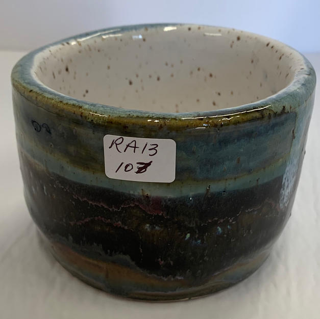 Pottery Bowl #107 - SIDE VIEW