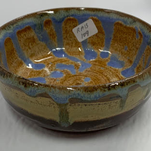 Pottery Bowl #109 - SIDE VIEW