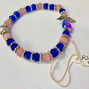 Angel Bracelet - Pink / Blue / Silver