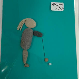 Pebble Art Card