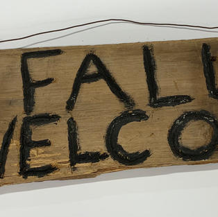 Fall Welcome Hanging Sign
