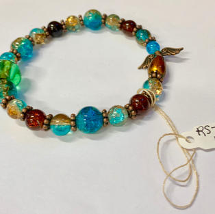 Angel Bracelet - Green / Blue / Copper
