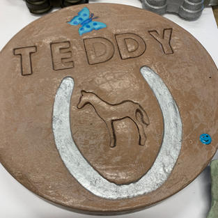 Personalized Memorial Stone (Horse)