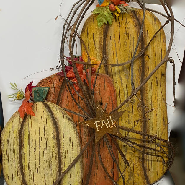 Small, Medium, Large Pumpkin Trio