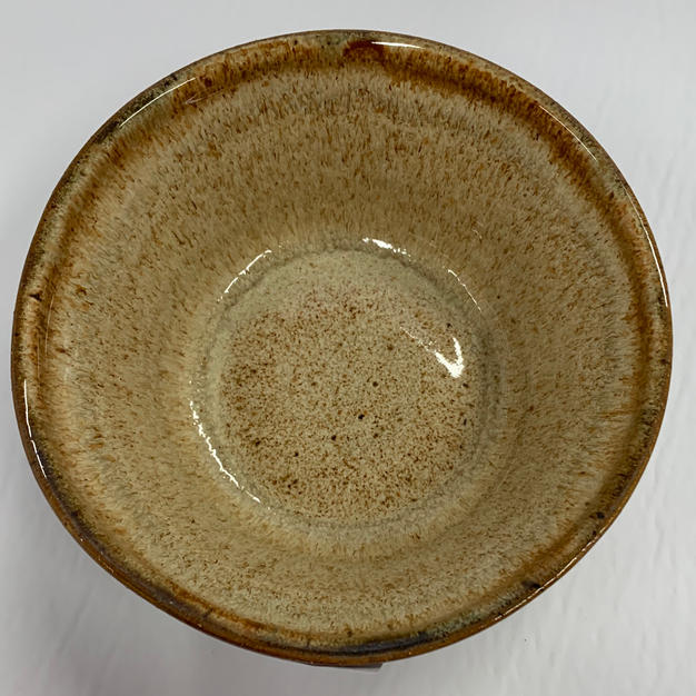Pottery Bowl #115 - TOP VIEW