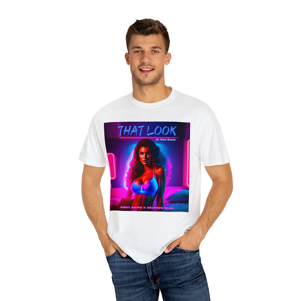 Thumbnail: THAT LOOK IN YOUR EYES feat. Deltron Blac Album Art Tee