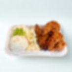 Garlic Fried Chicken – Crispy Chicken Rice Plate