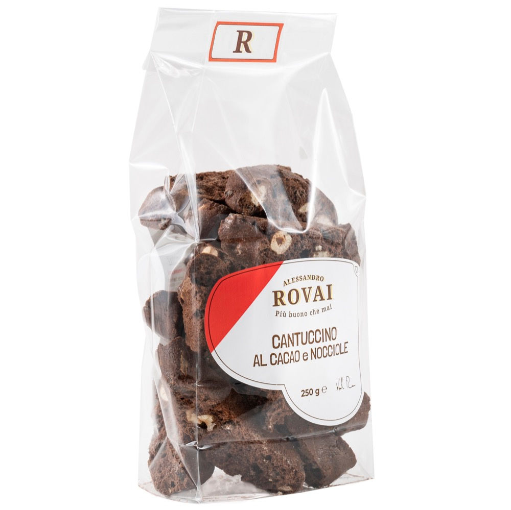 Rovai Cantuccini al Cacao e Nocciole 250gr