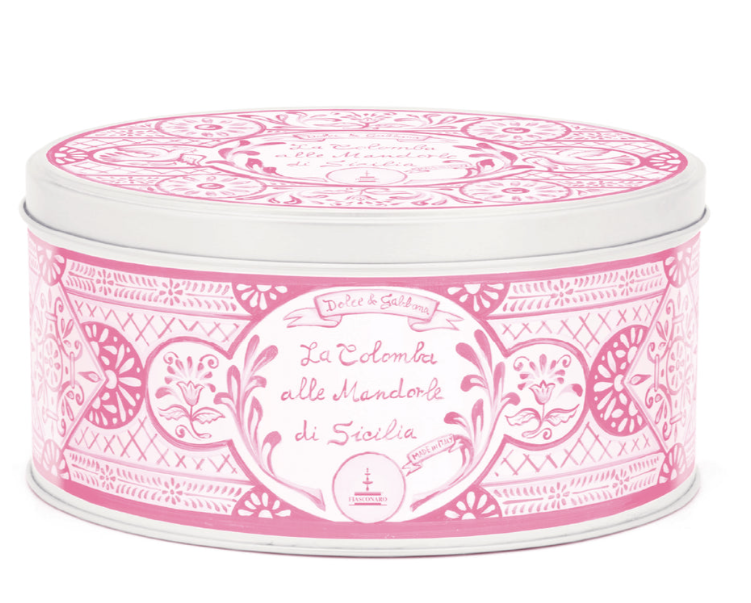 Fiasconaro Colomba D&G Mandorle di Sicilia 750gr Rosa