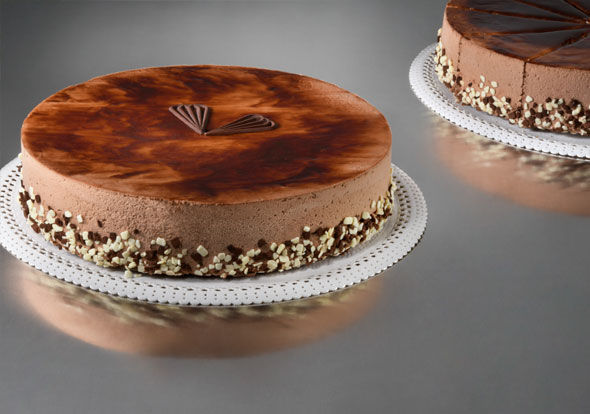 Cheesecake au Chocolat 1,300kg-12portions (produit surgelé)-Dolcefreddomoralbert