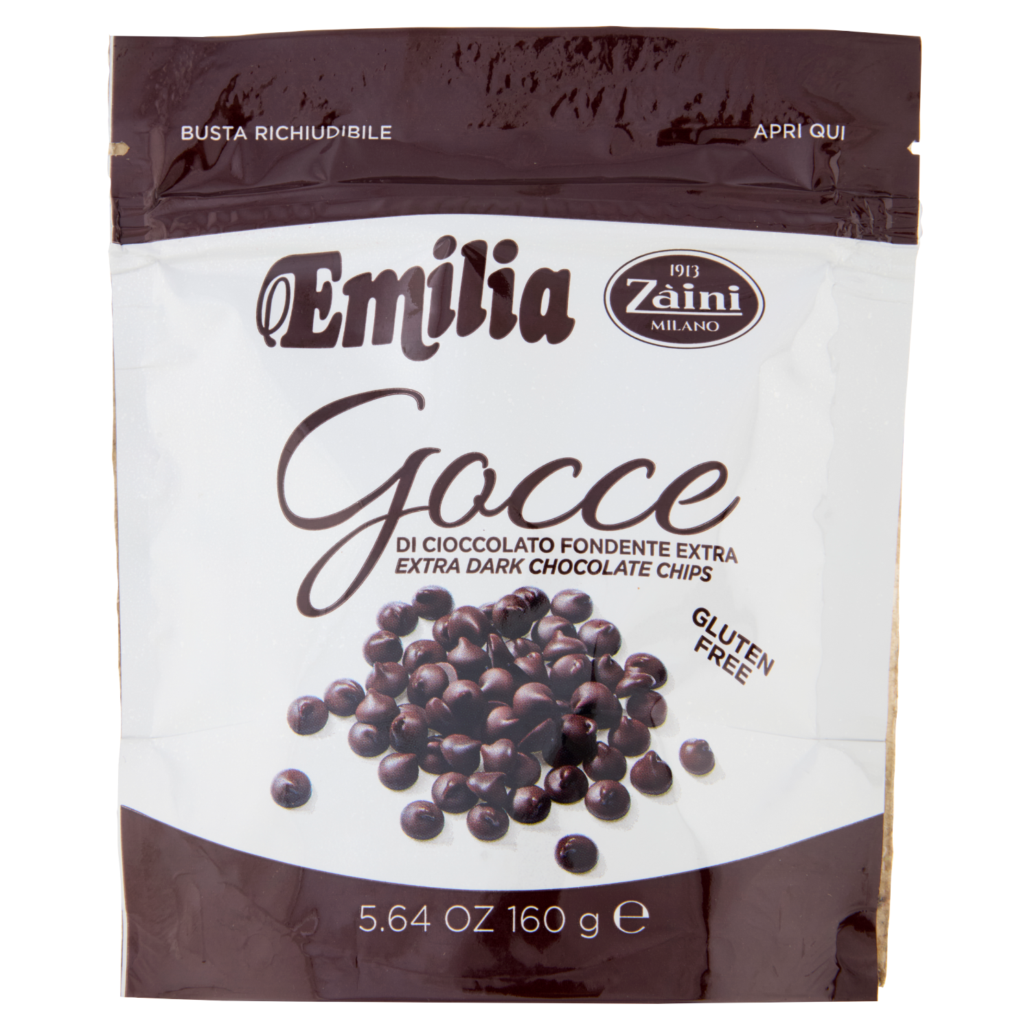Emilia Gocce di Cioccolato 160gr