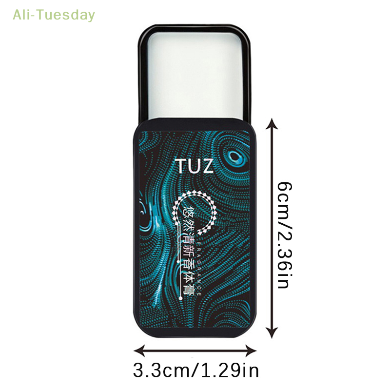 Miniatura: Men's Portable Solid Perfume Lady Balm Natural Fragrance Deodorant Solid Stick