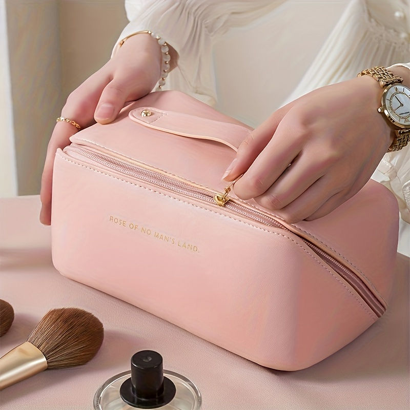 Miniatura: Makeup Organizer Female Toiletry Kit Bag Make Up Case Storage Pouch Luxury Lady 