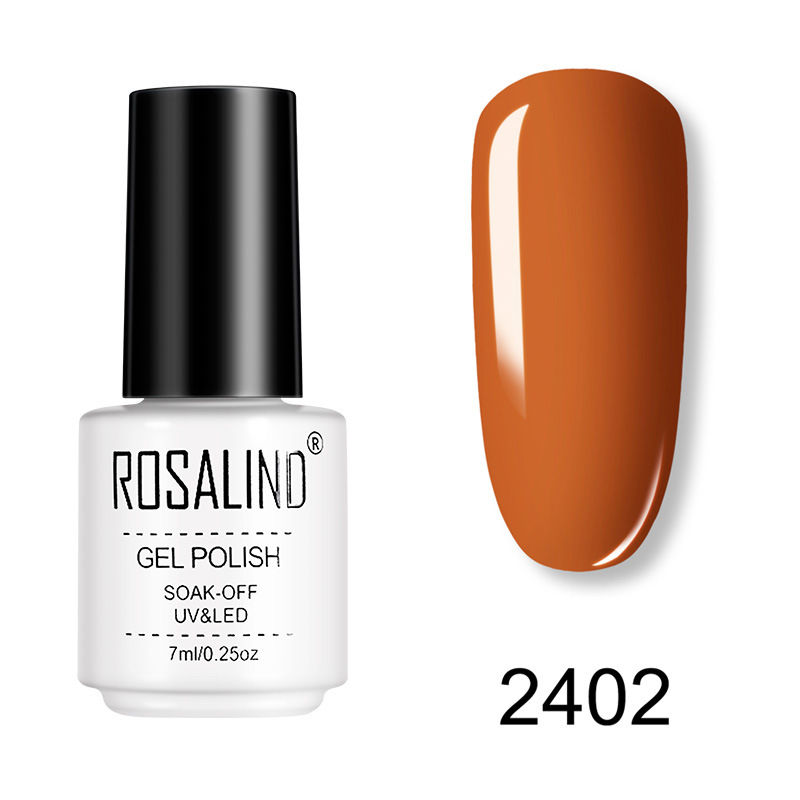 Miniatura: RC Series Pumpkin Color Eco-Friendly UV Nail Gel 10ml