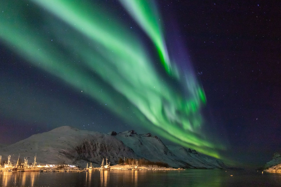 Quando ver aurora boreal: calendário mês a mês por destino
