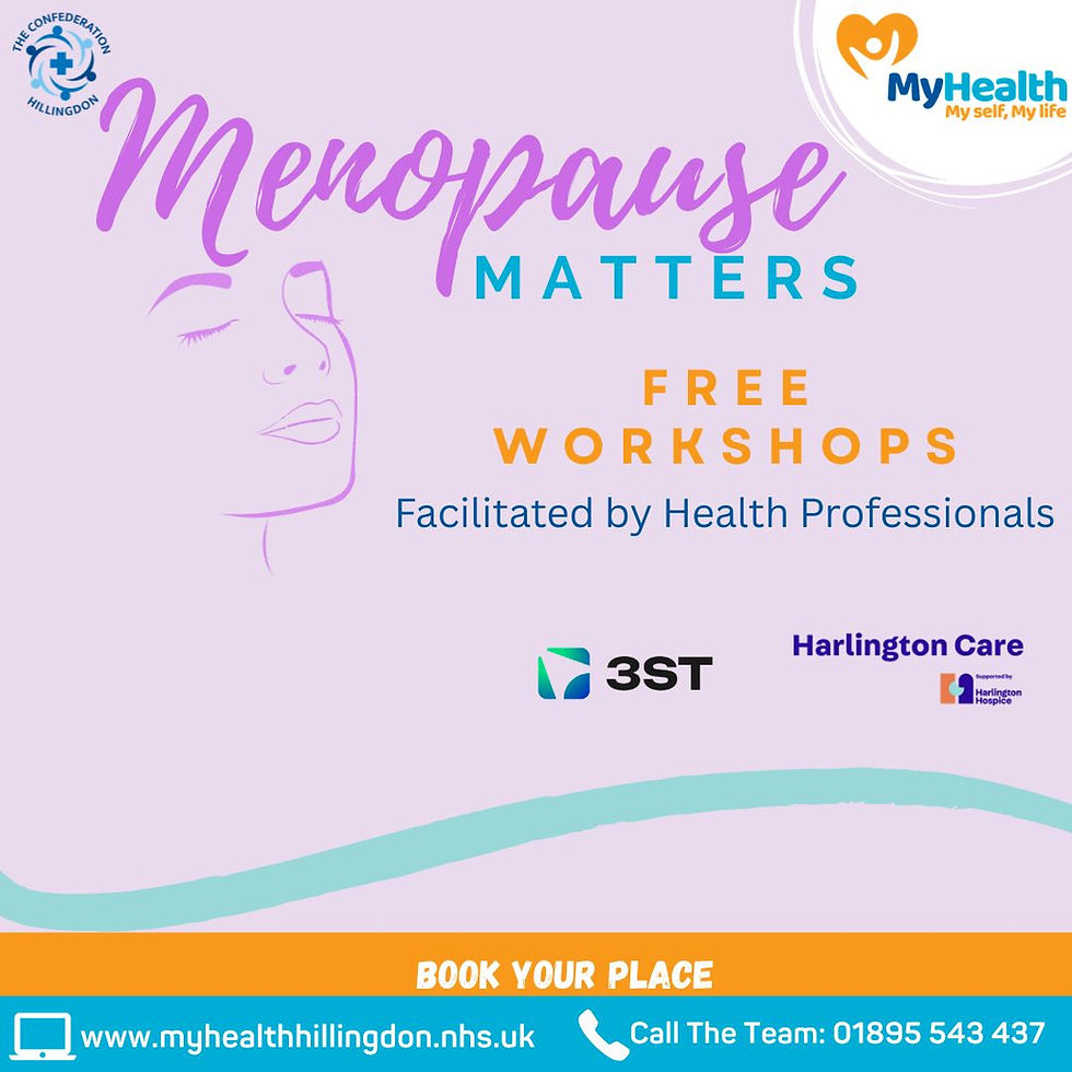 MyHealth Managing Menopause Workshop