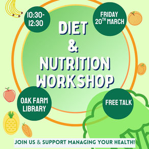 MyHealth Diet & Nutrition for Weight loss Workshop