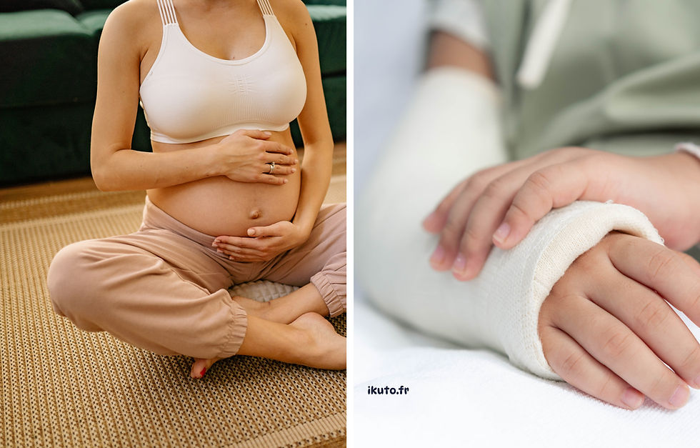 Femme enceinte et bras plâtré, besoin d'une femme de ménage