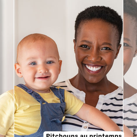 Les pitchouns au printemps