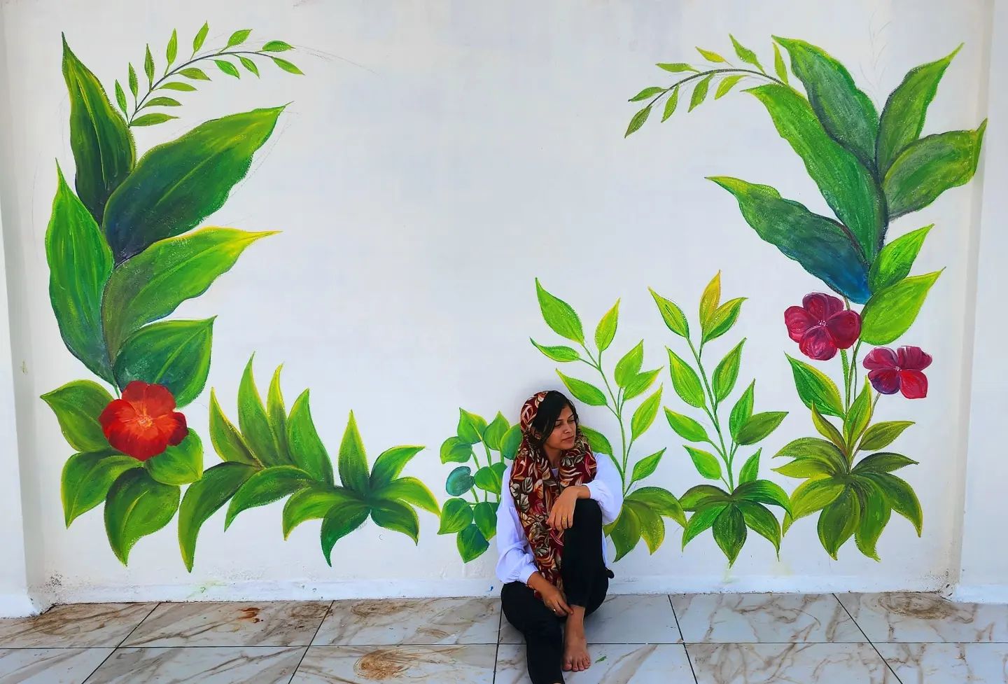 Botanical Mural by Snehita