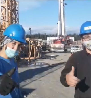 Grúas MCS 300 días sin accidentes