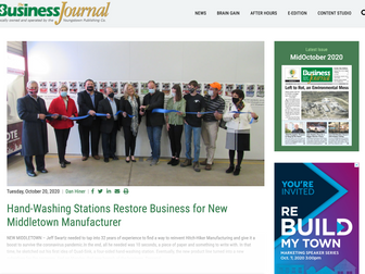 Hand-Washing Stations Restore Business for New Middletown Manufacturer