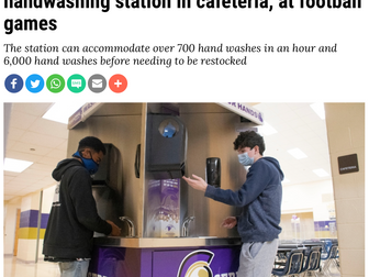Sebring Schools plan to use new handwashing station in cafeteria, at football games