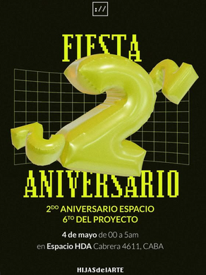 HDAniversary - Espacio HDA cumple 2 años