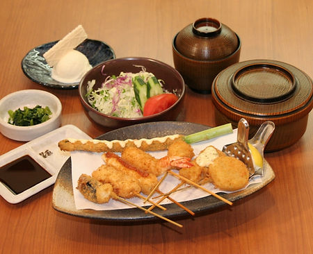 串かつ料理 活 なんばウォーク店 ランチ 限定 彩華御膳