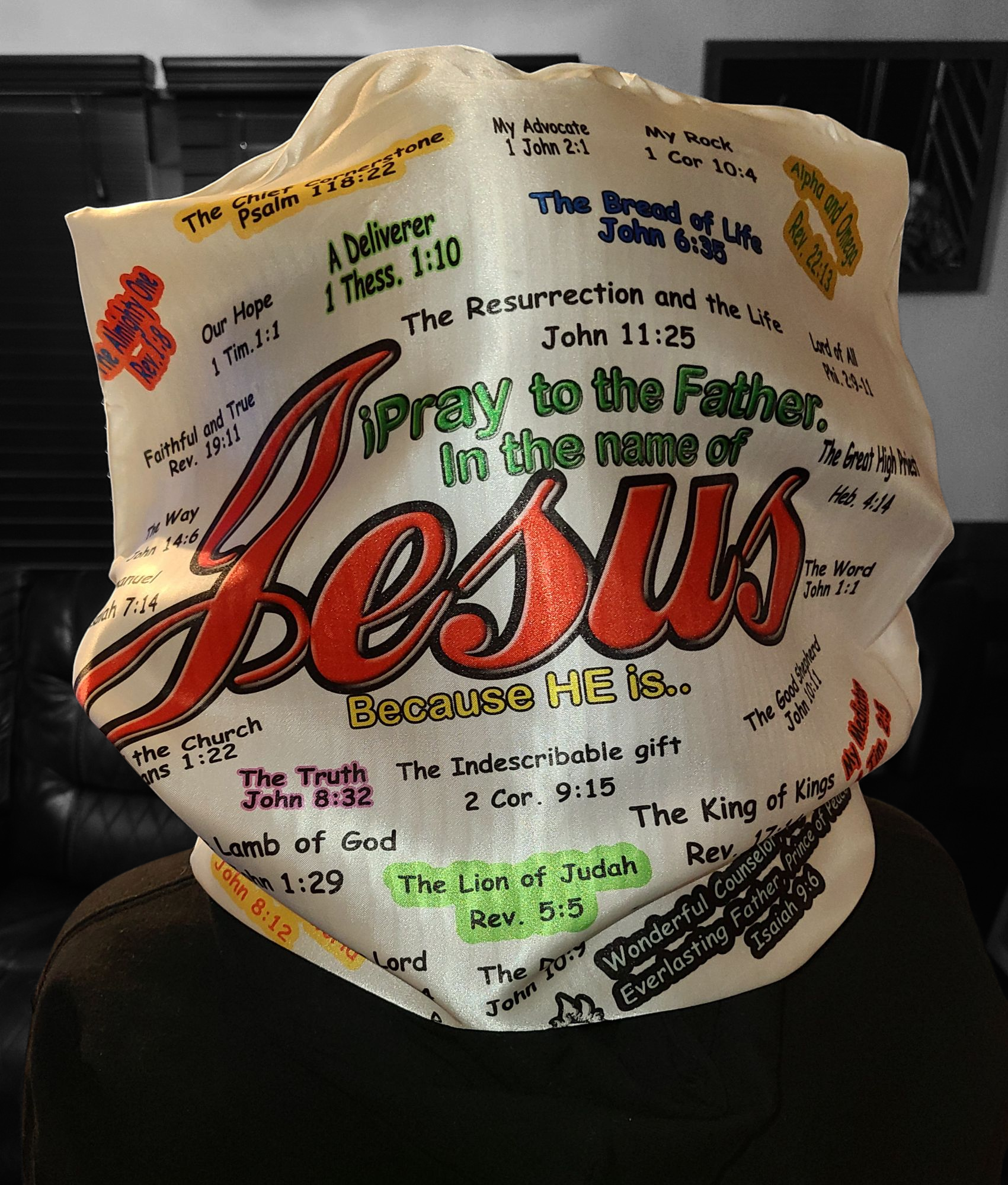 iPray In Jesus Name XL Bonnet