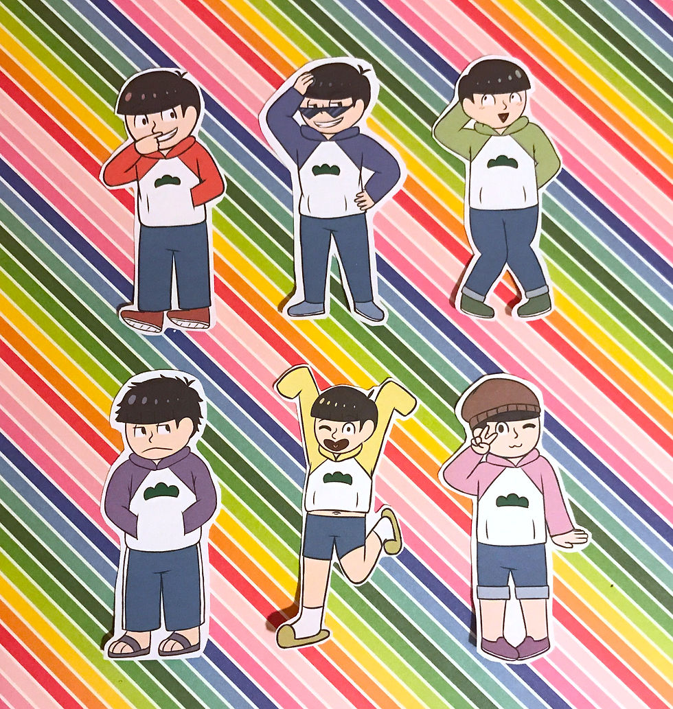 Thumbnail: Osomatsu-san Stickers