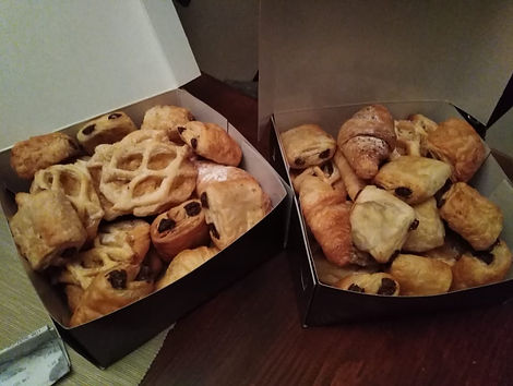 Bakery items for social kitchen (weekly)