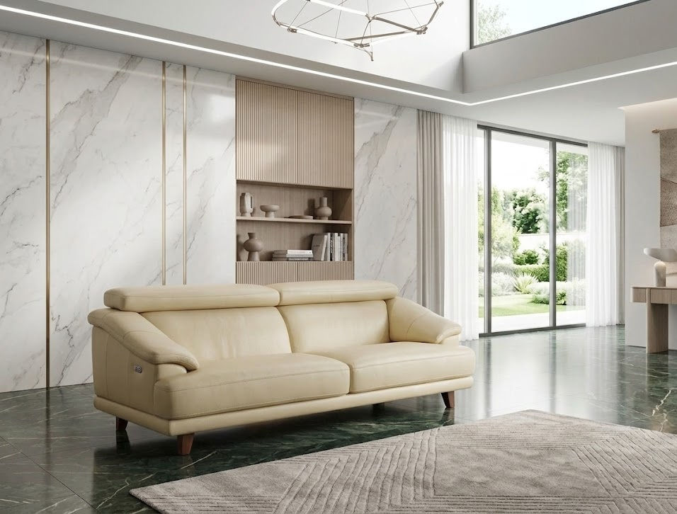サムネイル： プレミアム・モダンレザーソファSD389