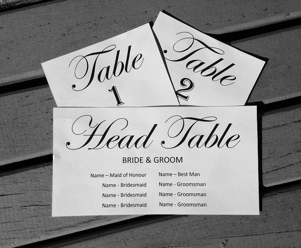 Thumbnail: Table Seating Prints