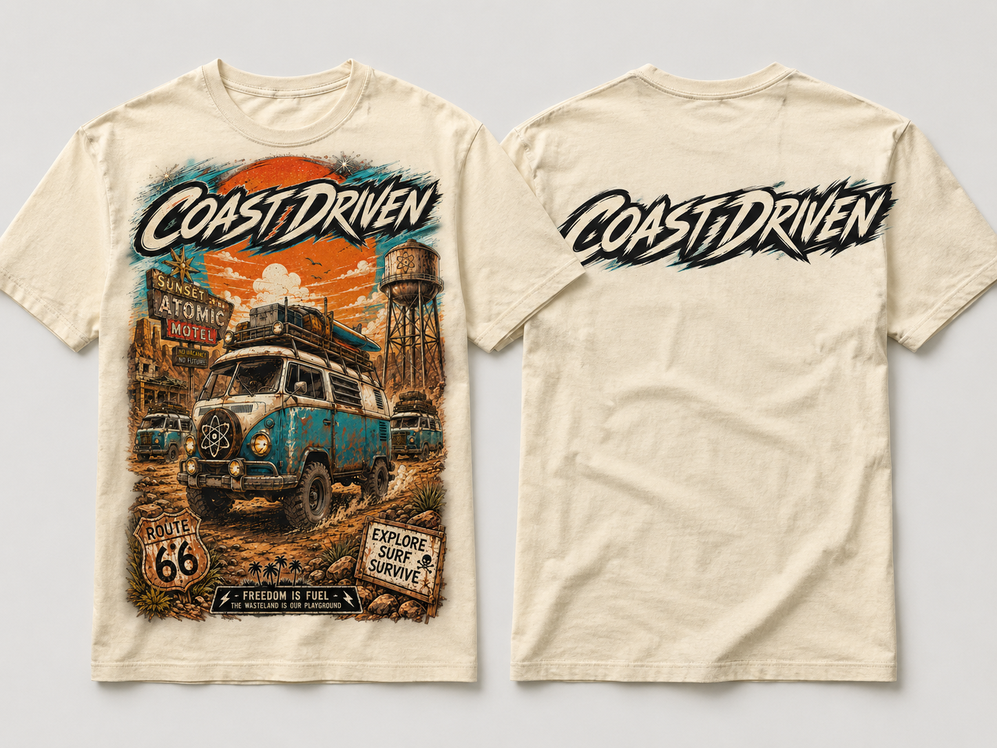 Camping in Fallout T Shirt