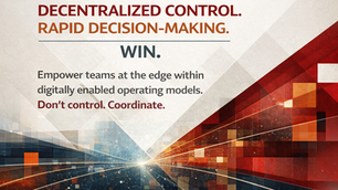 Control Is Slow. Coordination Wins
