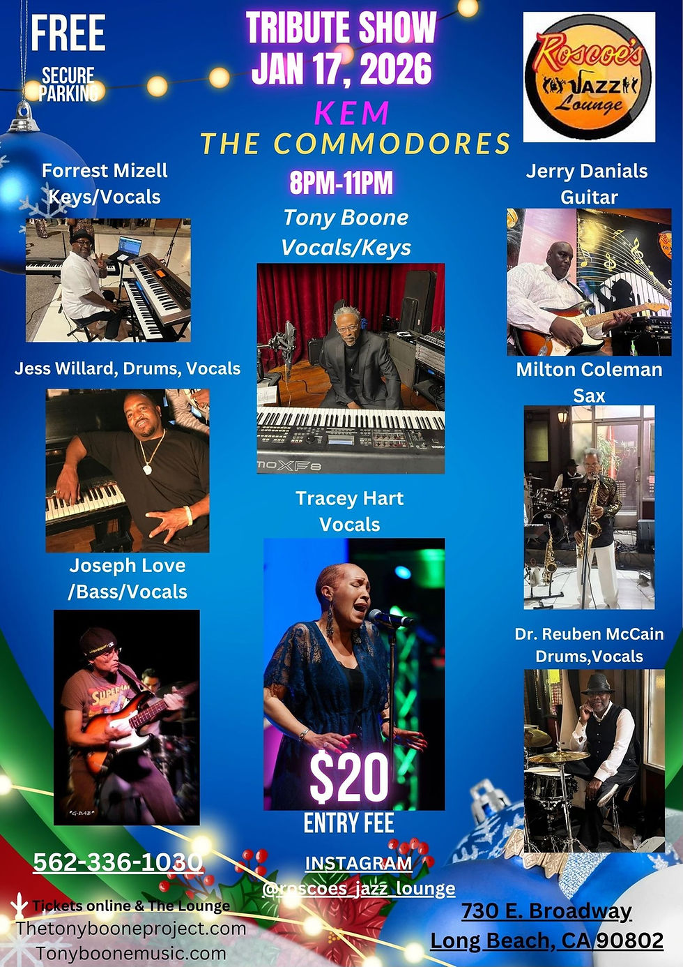 Tribute Show... KEM & The Commodores