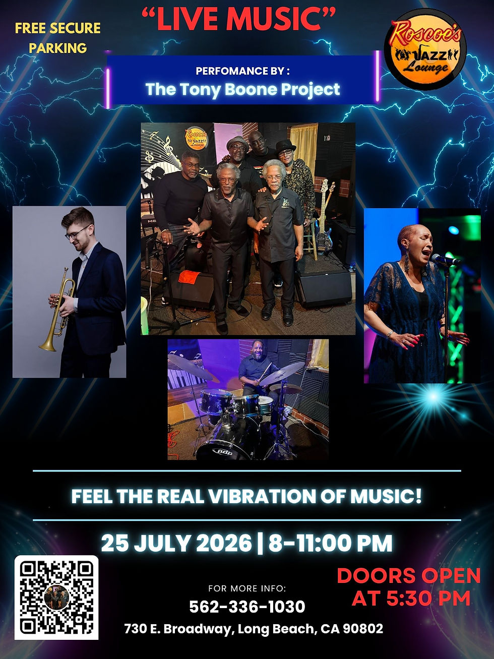 Feel the Real Vibration of Music! Come Join Us!!