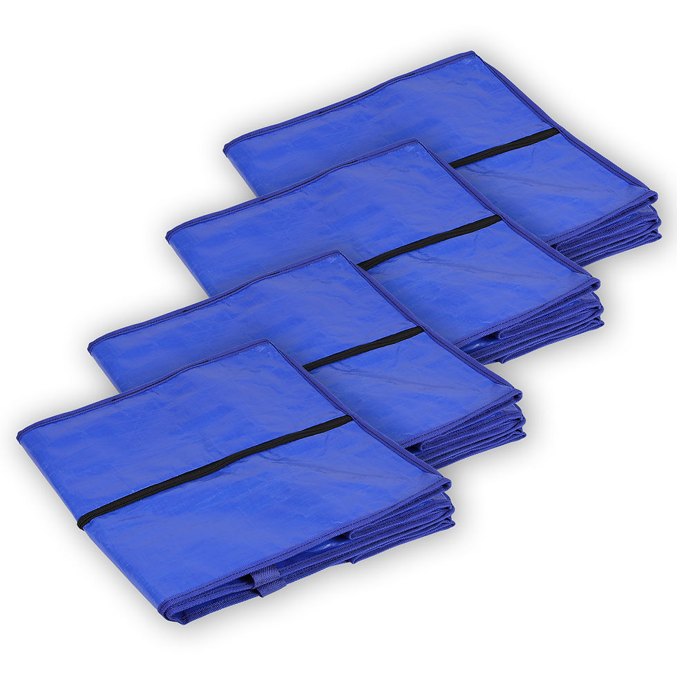 Thumbnail: Jumbo Moving & Storage Bags for Clothing (8-Pack)