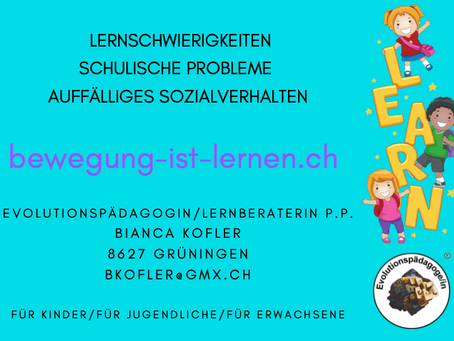 Evoultionspädagogin/Lernberaterin P.P. & Hypnosetherapie Bianca Kofler Grüningen