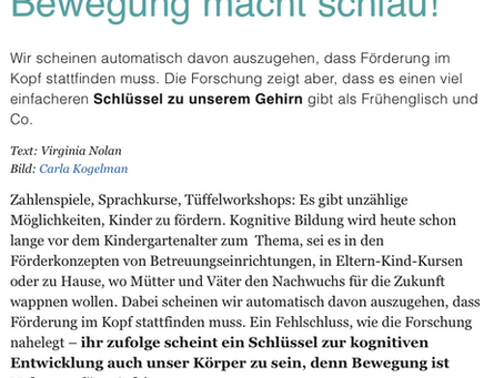 Bewegung macht schlau!
