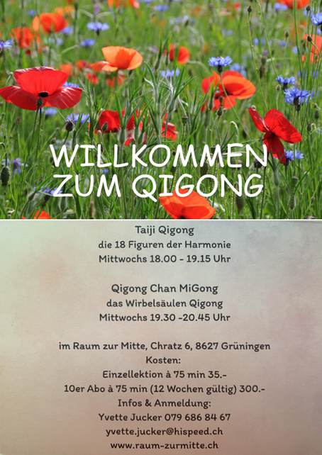 *NEU* ab 15.5.24 Taiji Qigong die 18 Figuren der Harmonie