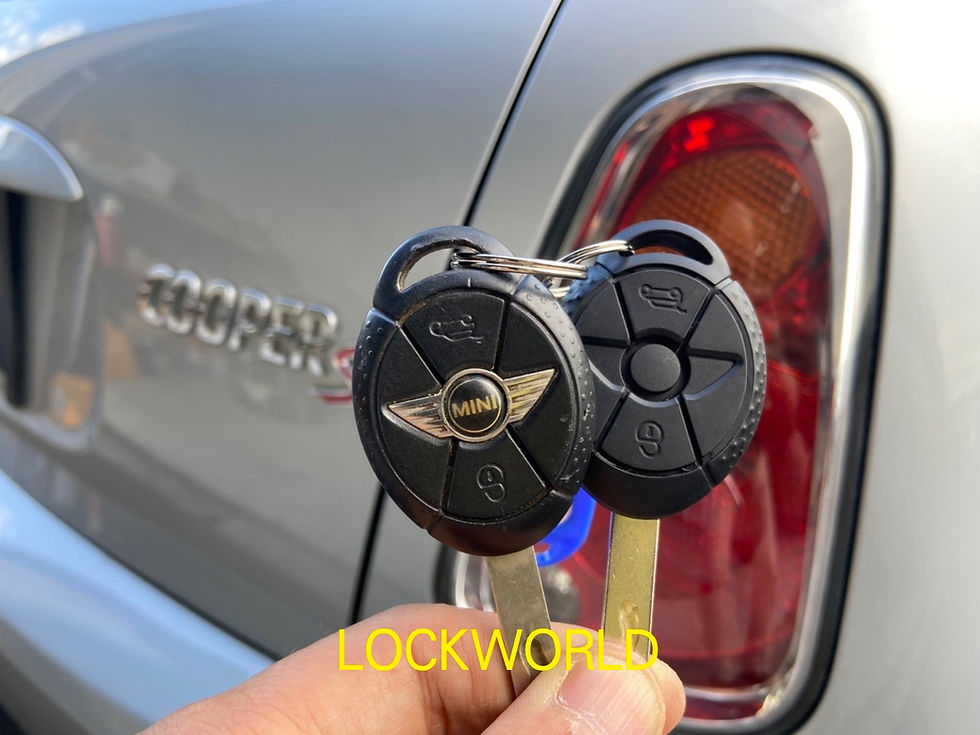 平成18年式　MINI　キーレス追加