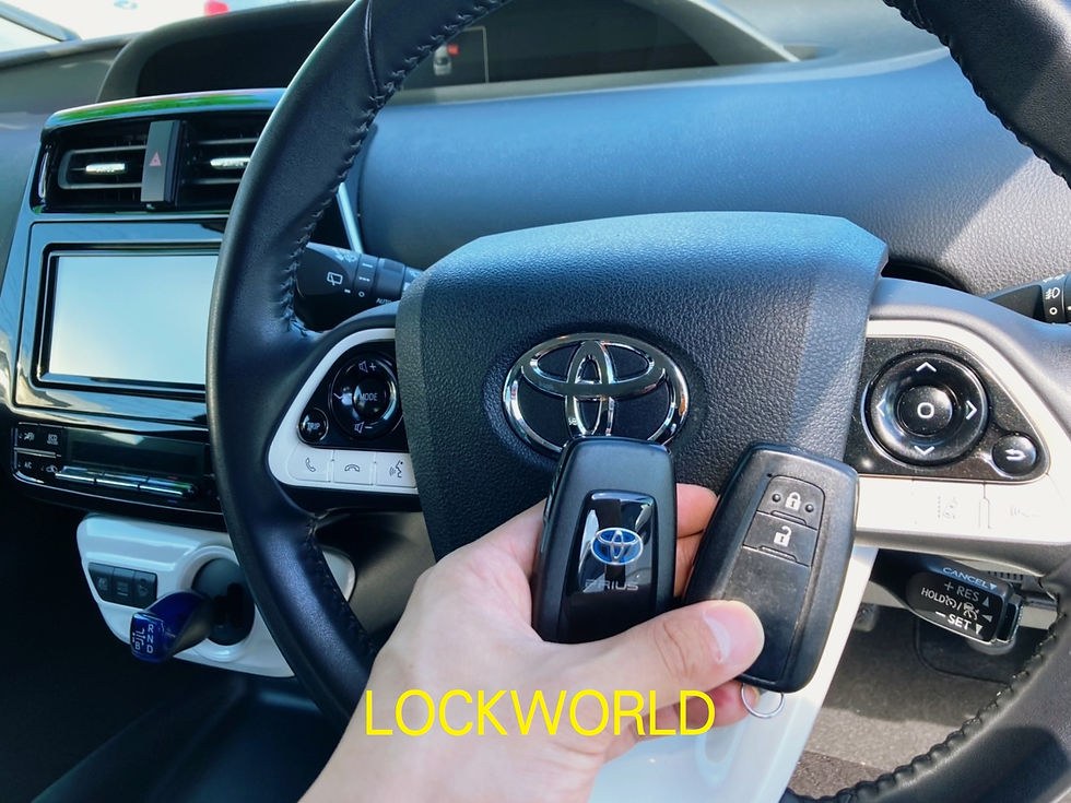 トヨタ　50プリウス　スマートキー追加