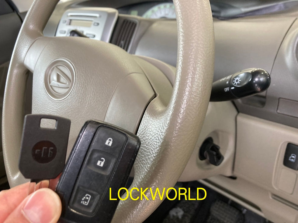 ダイハツ タント メインキー作製