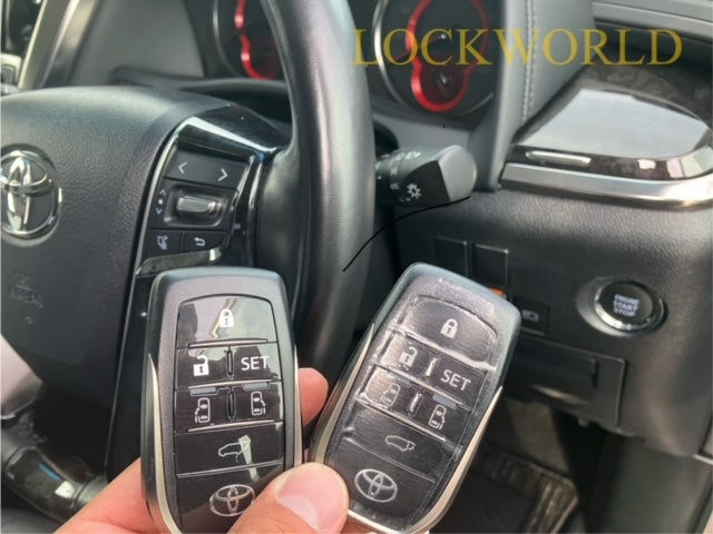 トヨタ　ヴェルファイア　スマートキー追加作製