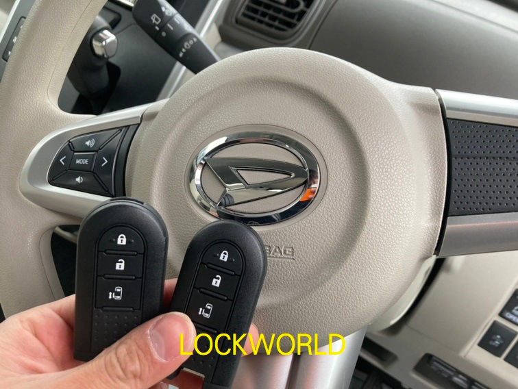 ダイハツ タント スマートキー追加作製